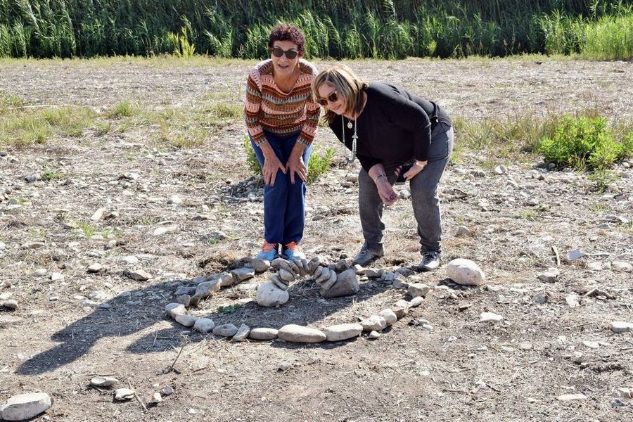מחלקת תרבות ופנאי של עיריית בת ים בסדנת איזון אבנים