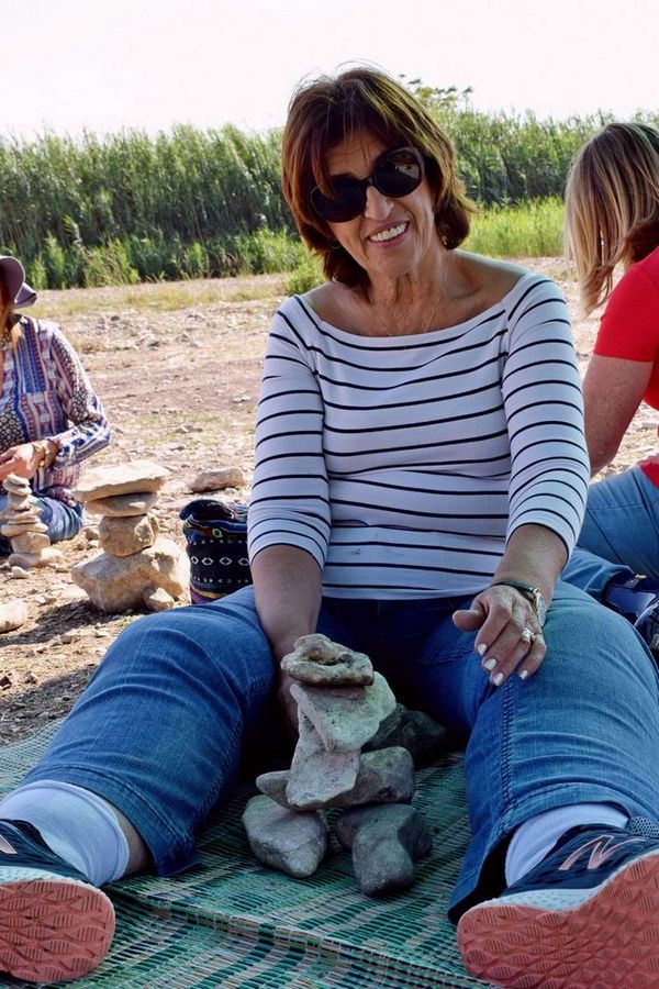 מחלקת תרבות ופנאי של עיריית בת ים בסדנת איזון אבנים