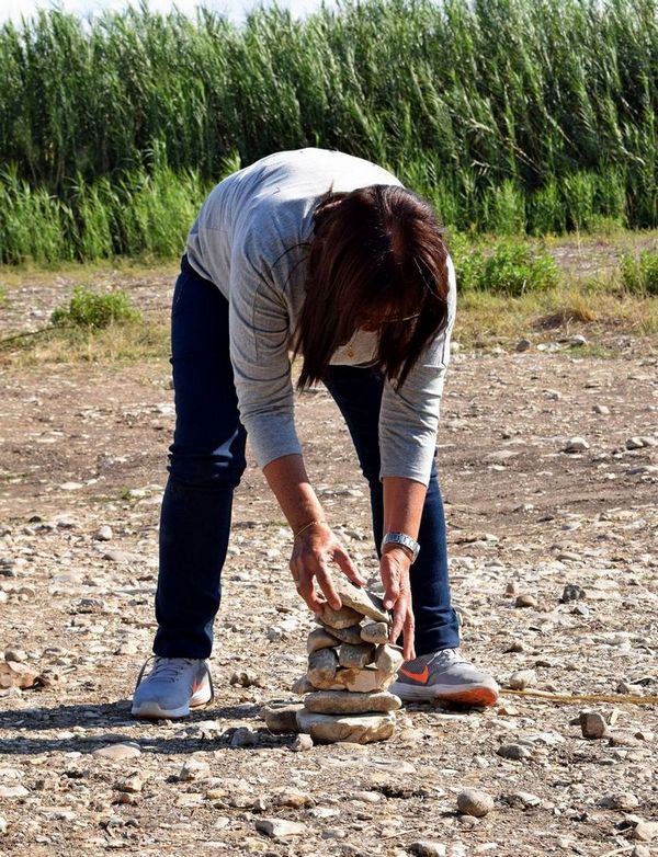 מחלקת תרבות ופנאי של עיריית בת ים בסדנת איזון אבנים